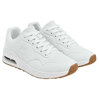 White - Lifestyle - Kappa Childrens-Kids Bolla Air Cushioned Trainers