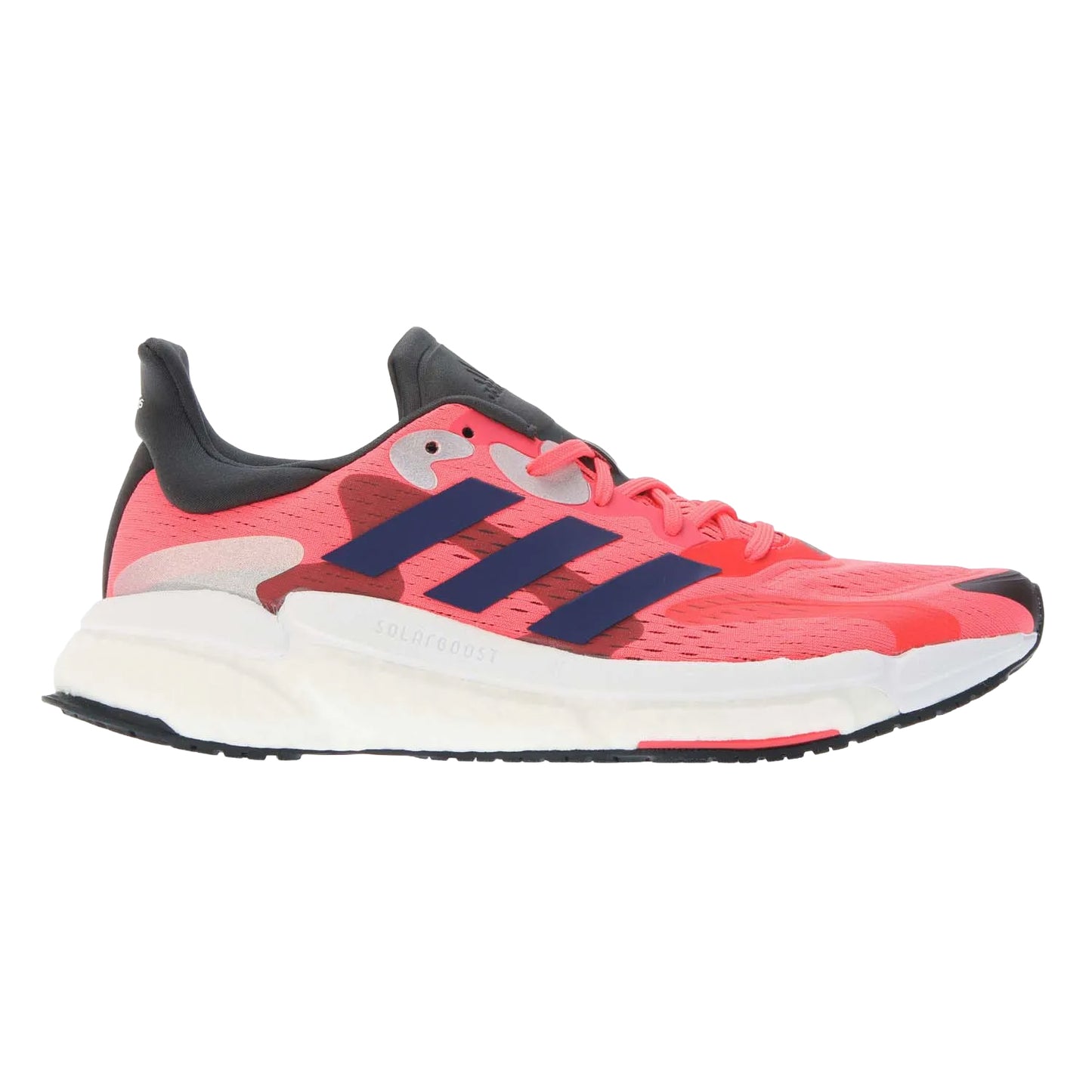 Pink - Side - Adidas Mens Solar Boost 4 Trainers