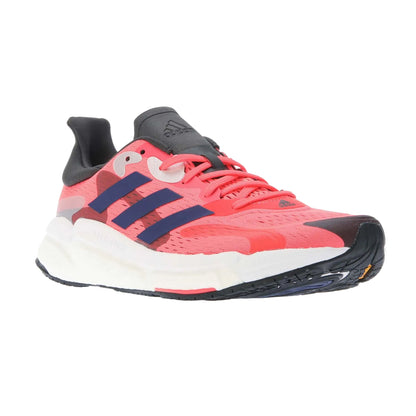 Pink - Front - Adidas Mens Solar Boost 4 Trainers