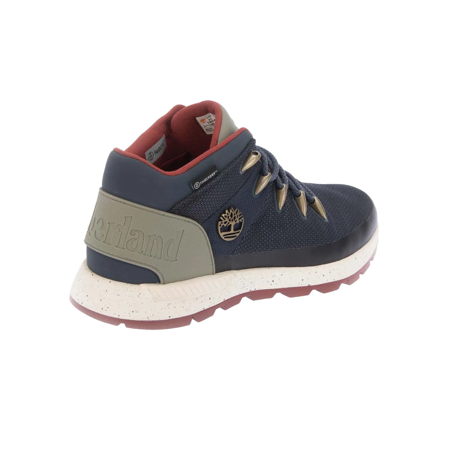 Blue - Pack Shot - Timberland Mens Sprint Trekker Waterproof Trainers