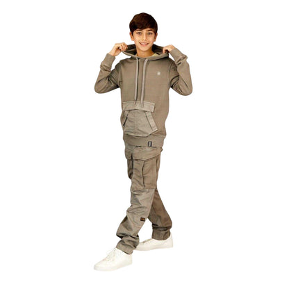 Elephant - Side - G-Star Childrens-Kids Utility Pocket Drawstring Hoodie