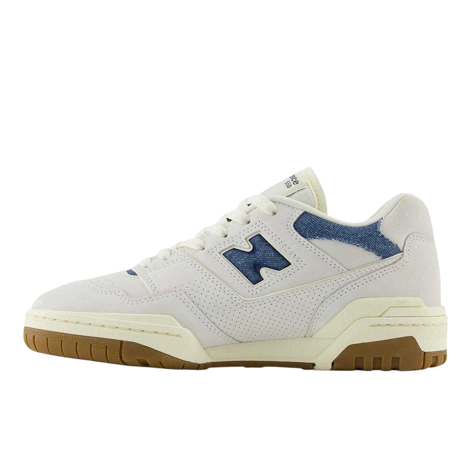 White - Back - New Balance Womens-Ladies BB550 Leather Trainers