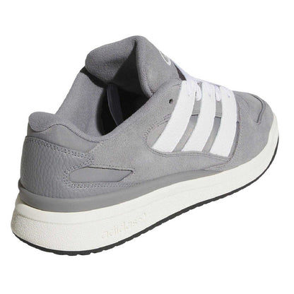 Grey Three - Back - Adidas Womens-Ladies Forum Suede Trainers