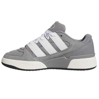 Grey Three - Lifestyle - Adidas Womens-Ladies Forum Suede Trainers