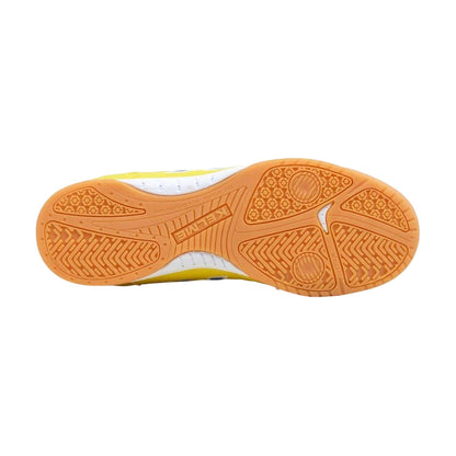 Yellow-Blue - Side - Kelme Unisex Adult Precision Low Cut Football Trainers