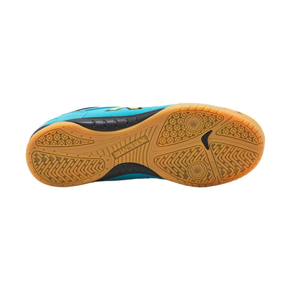 Turquoise-Lime - Side - Kelme Unisex Adult Precision Low Cut Football Trainers