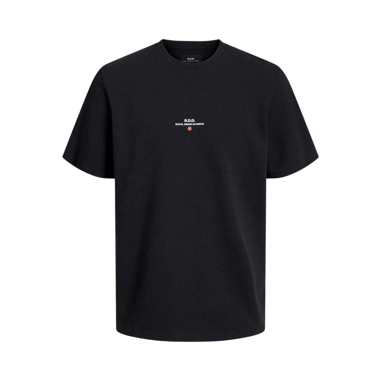 Black - Front - Jack And Jones Mens Royal Denim Division T-Shirt