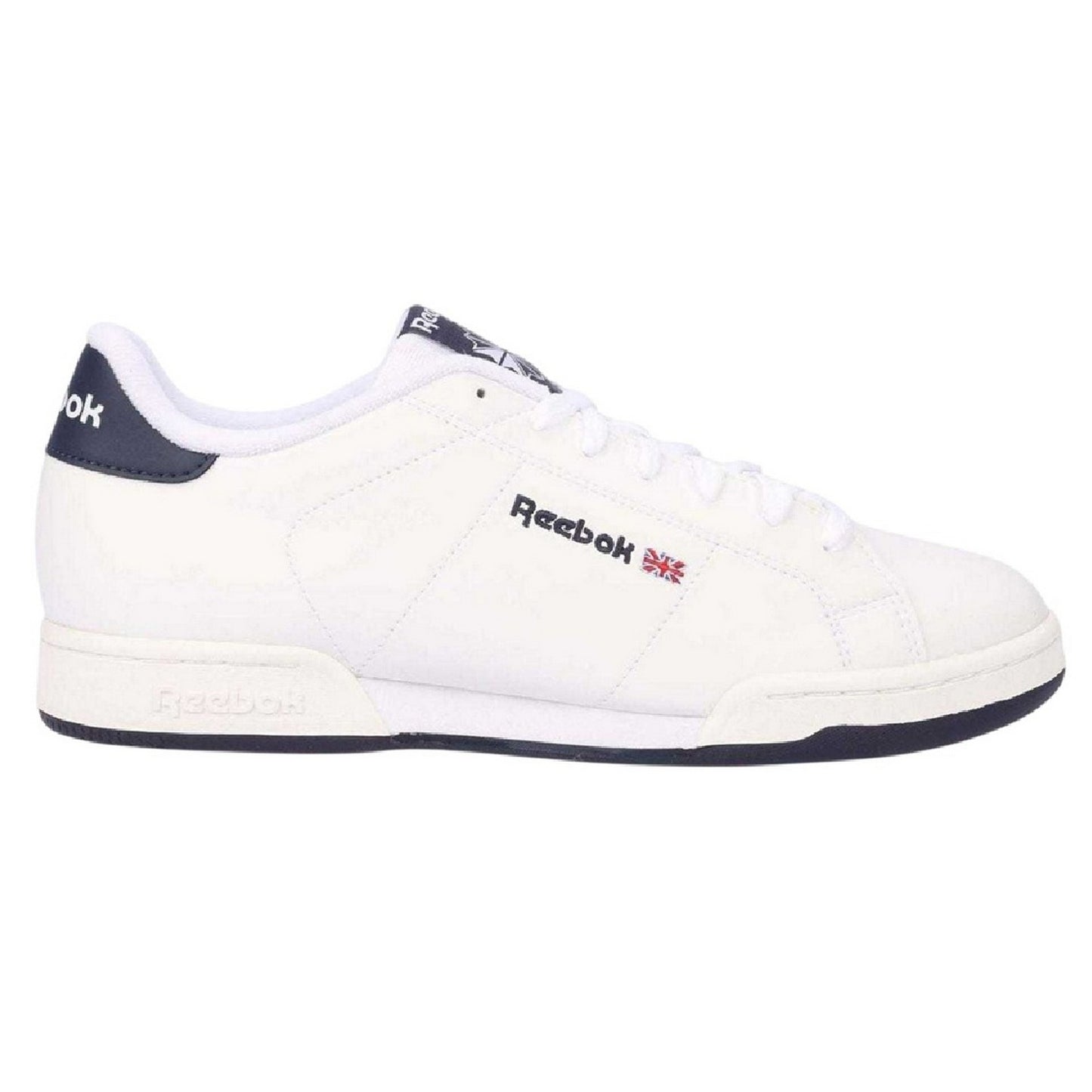 White-Navy - Lifestyle - Reebok Unisex Adult NPC II SYN Trainers
