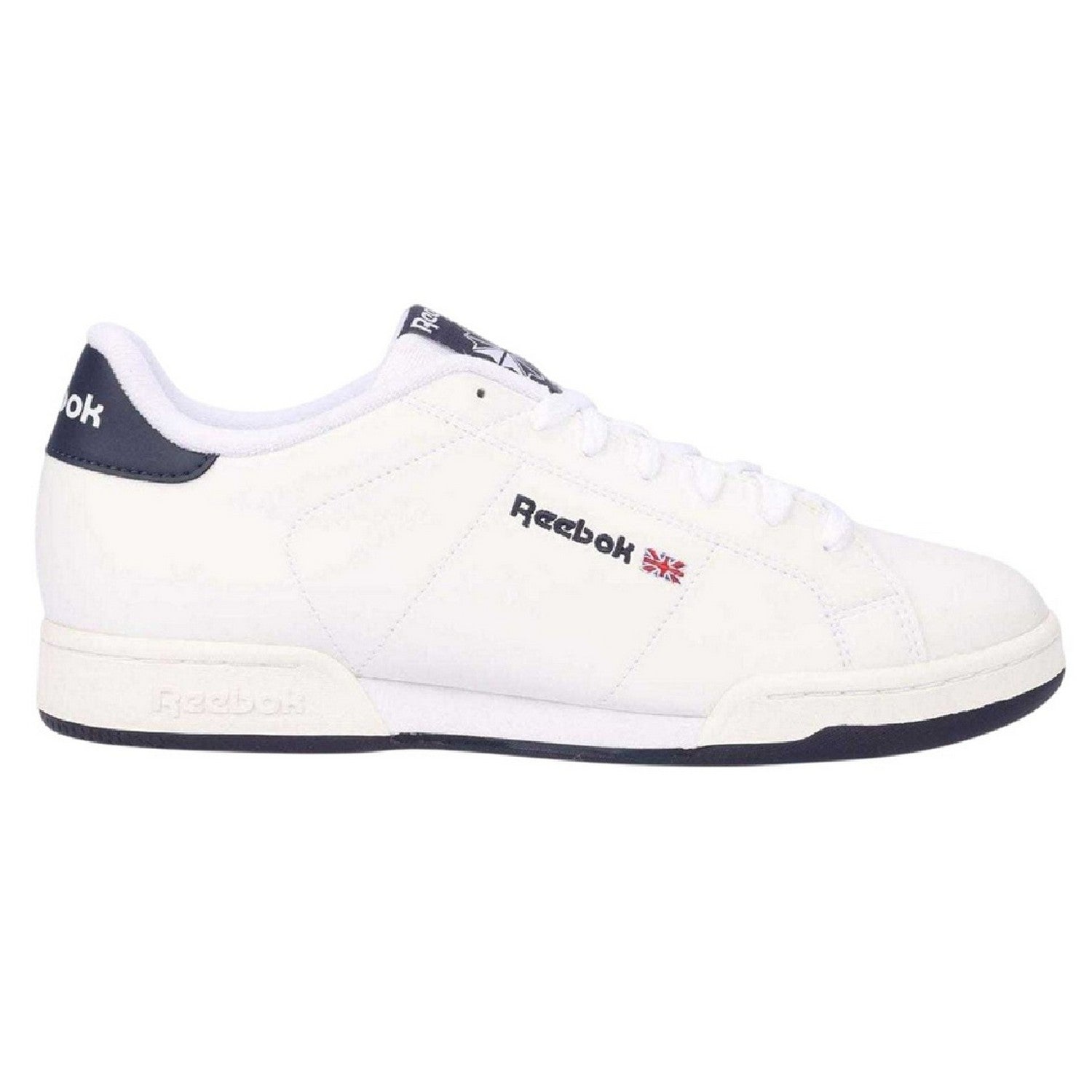 White-Navy - Lifestyle - Reebok Unisex Adult NPC II SYN Trainers