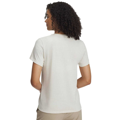 Brown - Back - Under Armour Womens-Ladies Core Loose Fit T-Shirt