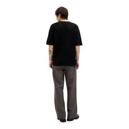 Black - Back - Jack And Jones Mens Joralmeria Crew Neck T-Shirt