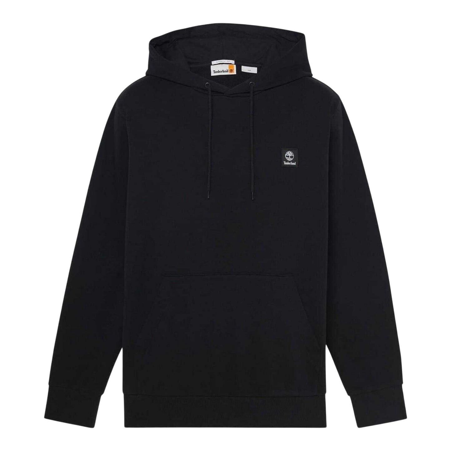 Black - Front - Timberland Mens Regular Long-Sleeved Hoodie