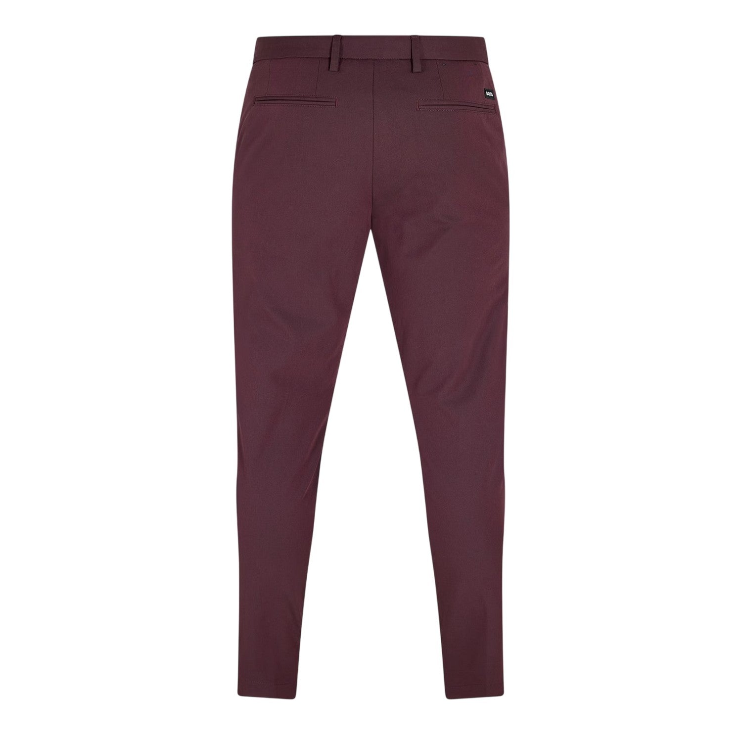 Red - Back - Boss Mens Kaito1 Trousers
