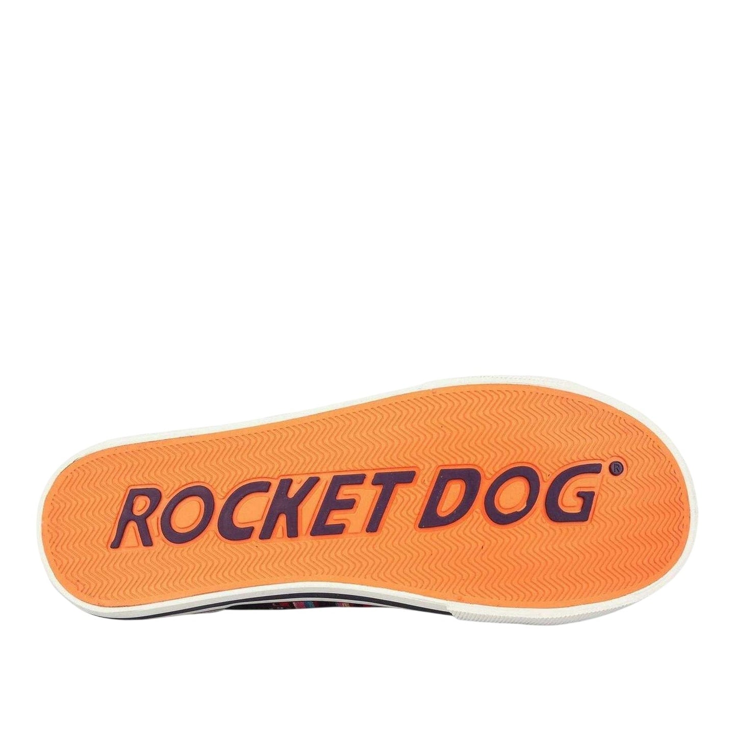 Purple - Back - Rocket Dog Womens-Ladies Jazzin Canvas Pumps