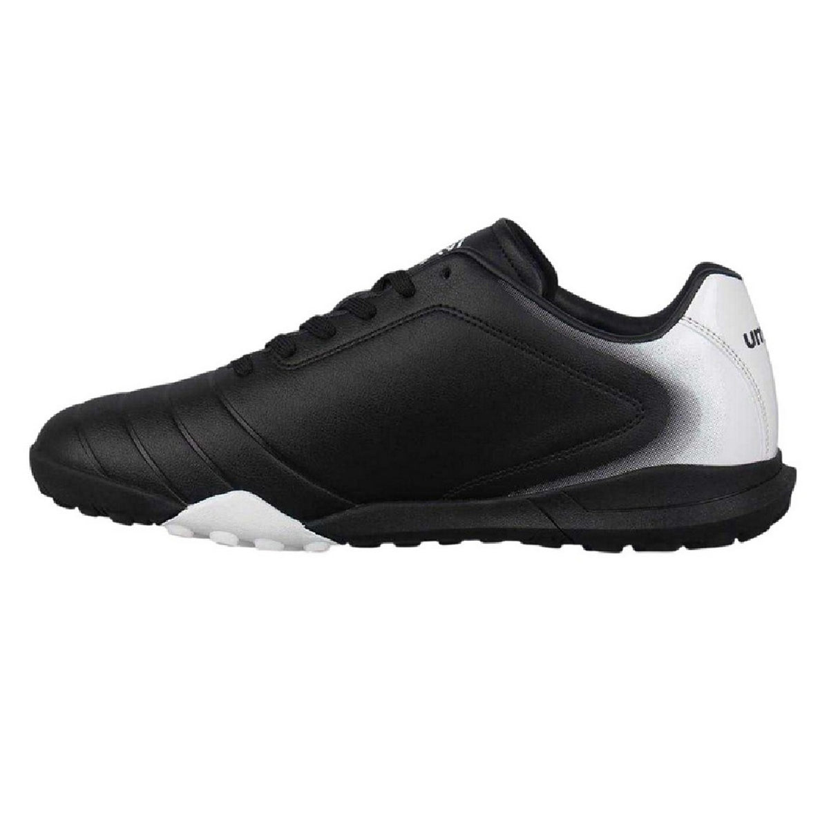 Black-White - Side - Umbro Mens Calcio Astro Turf Trainers