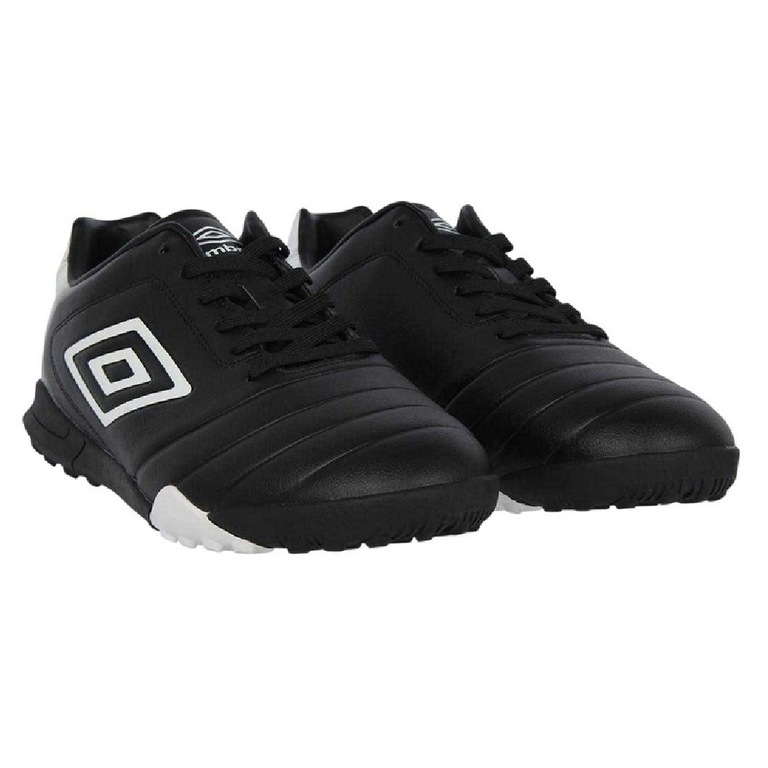 Black-White - Front - Umbro Mens Calcio Astro Turf Trainers