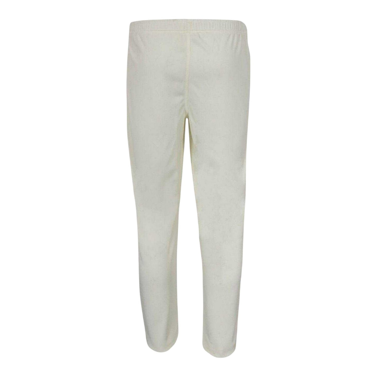 Off White - Back - Shrey Childrens-Kids Performance Playing Trousers
