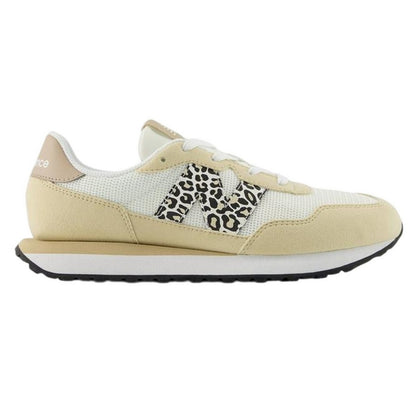 Sandstone - Lifestyle - New Balance Childrens-Kids 237 Leopard Print Trainers