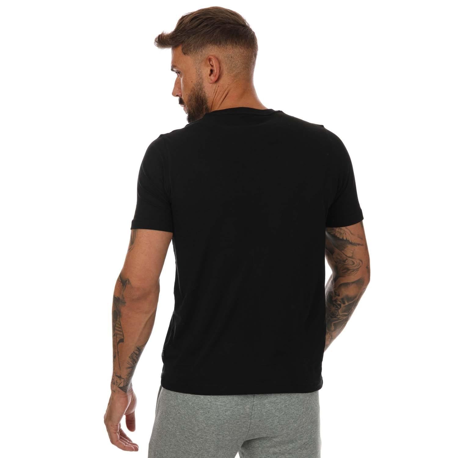 Black - Back - Puma Unisex Adult Small Logo T-Shirt