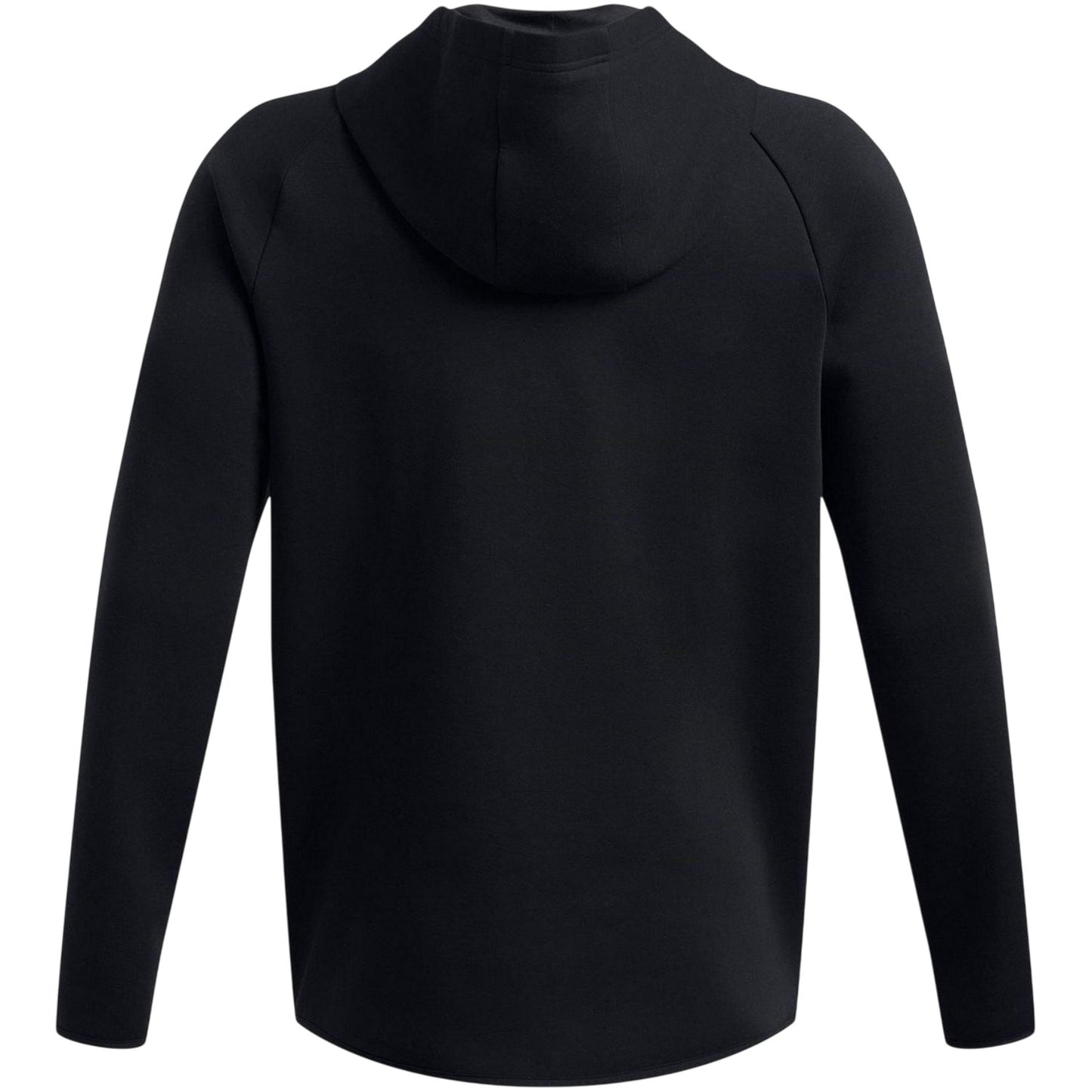 Black - Back - Under Armour Mens Raglan Athletic Hoodie