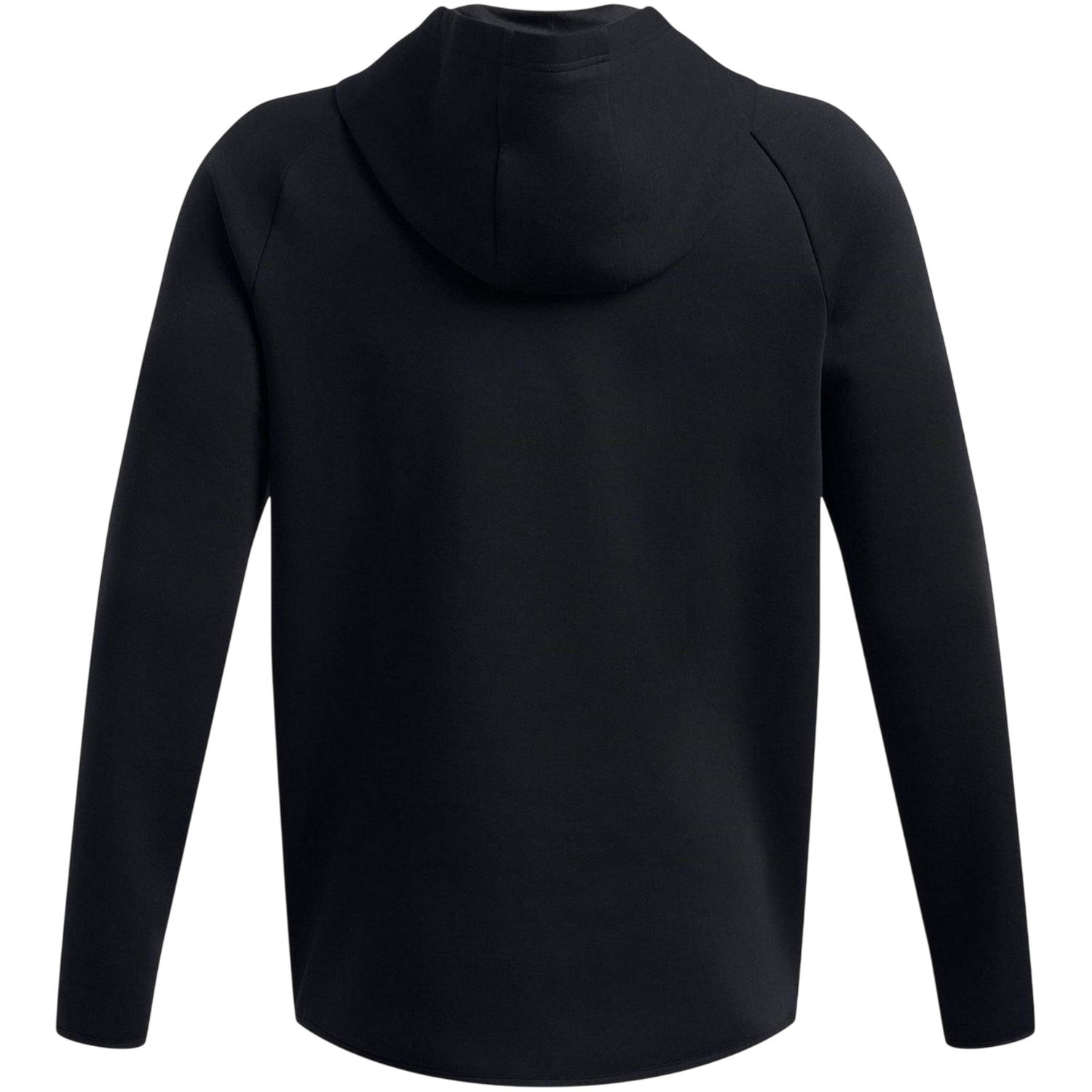 Black - Back - Under Armour Mens Raglan Athletic Hoodie