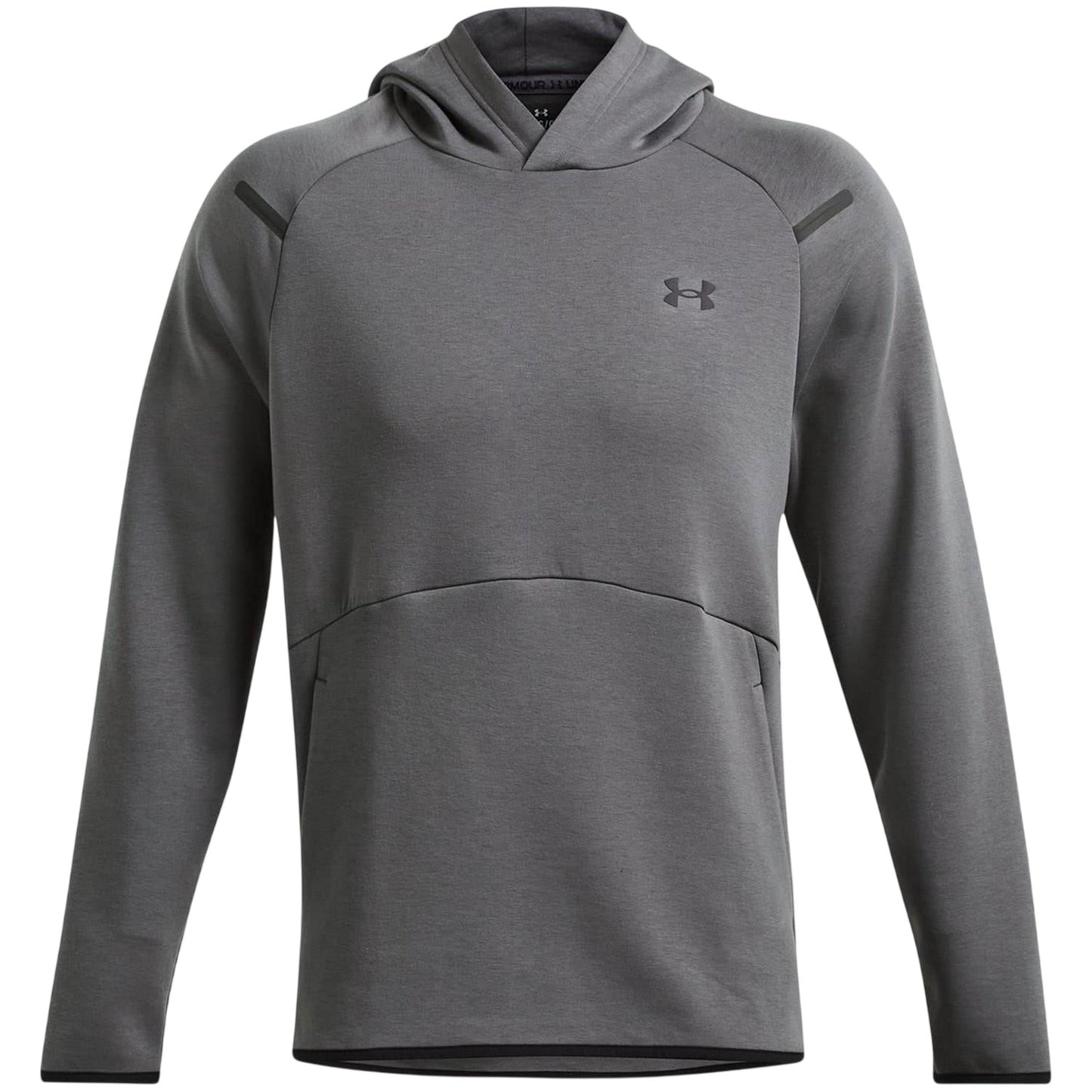Grey - Front - Under Armour Mens Raglan Athletic Hoodie