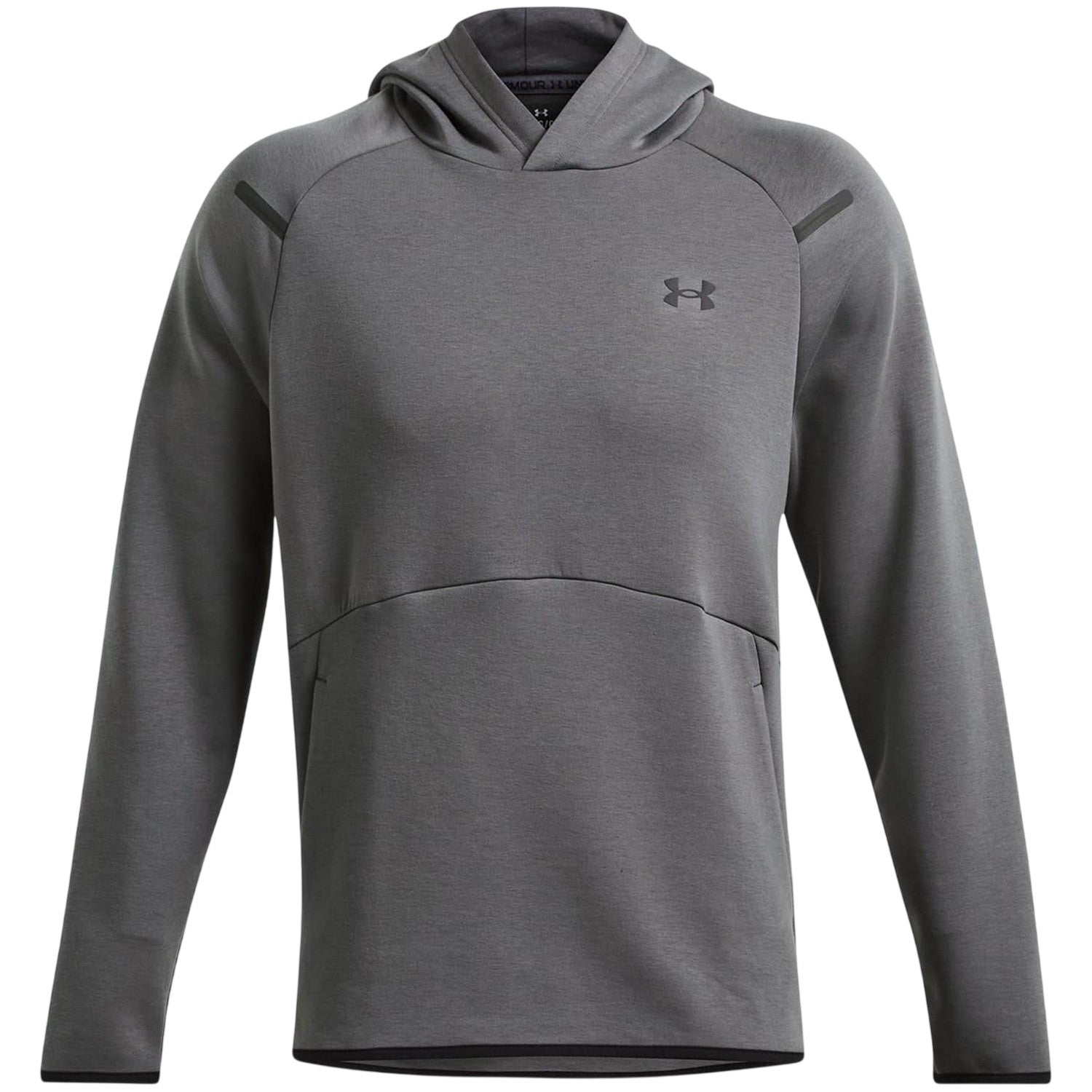 Grey - Front - Under Armour Mens Raglan Athletic Hoodie