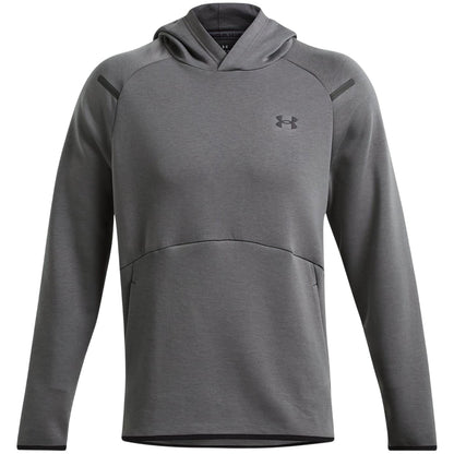 Grey - Front - Under Armour Mens Raglan Athletic Hoodie