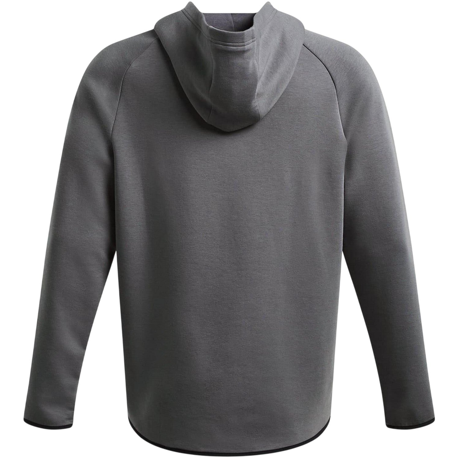 Grey - Back - Under Armour Mens Raglan Athletic Hoodie