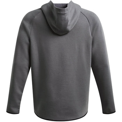 Grey - Back - Under Armour Mens Raglan Athletic Hoodie