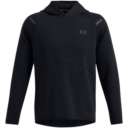 Black - Front - Under Armour Mens Raglan Athletic Hoodie