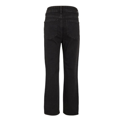 Black - Back - Diesel Womens-Ladies 2004 Denim Straight Leg Jeans