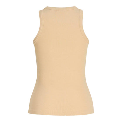 Boulder - Back - JJXX Womens-Ladies Patch Fitted Sleeveless Tank Top