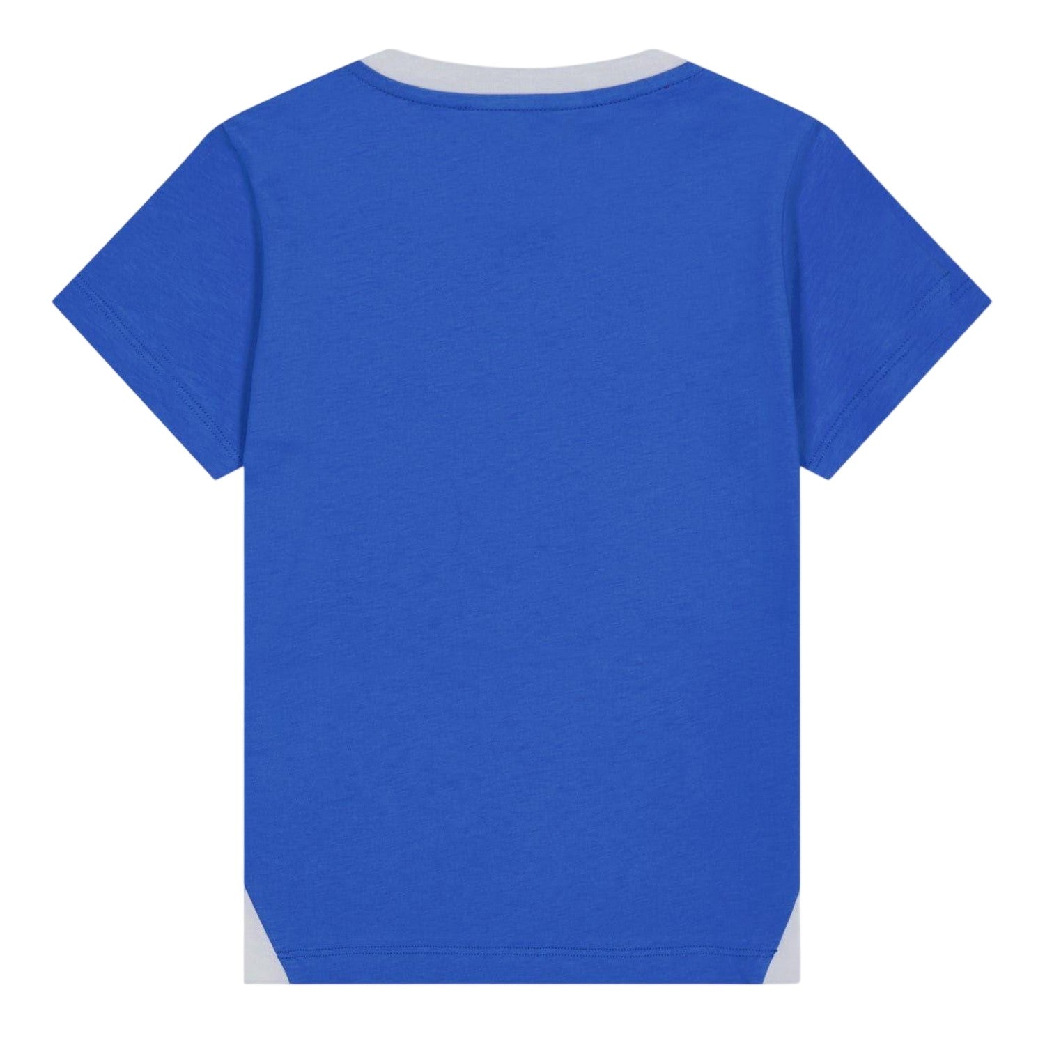 Blue-Red - Back - Missoni Childrens-Kids Logo Regular T-Shirt