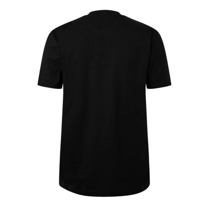 Black - Back - Boss Mens Big Logo Crew Neck Regular T-Shirt