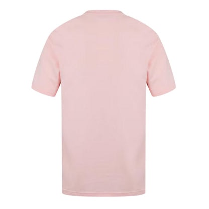 Pink - Back - Original Penguin Mens Lettering Crew Neck Regular T-Shirt
