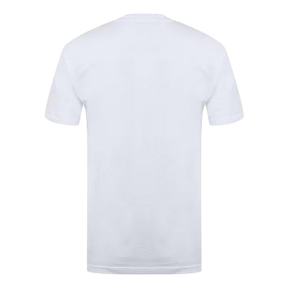 White - Back - Original Penguin Mens Lettering Crew Neck Regular T-Shirt