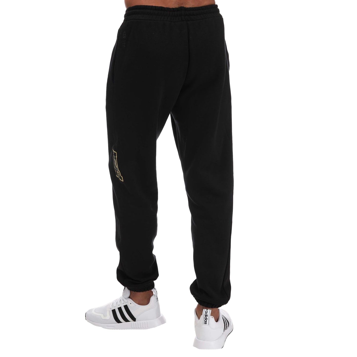 Black - Back - Adidas Mens All SZN X Logomania Jogging Bottoms