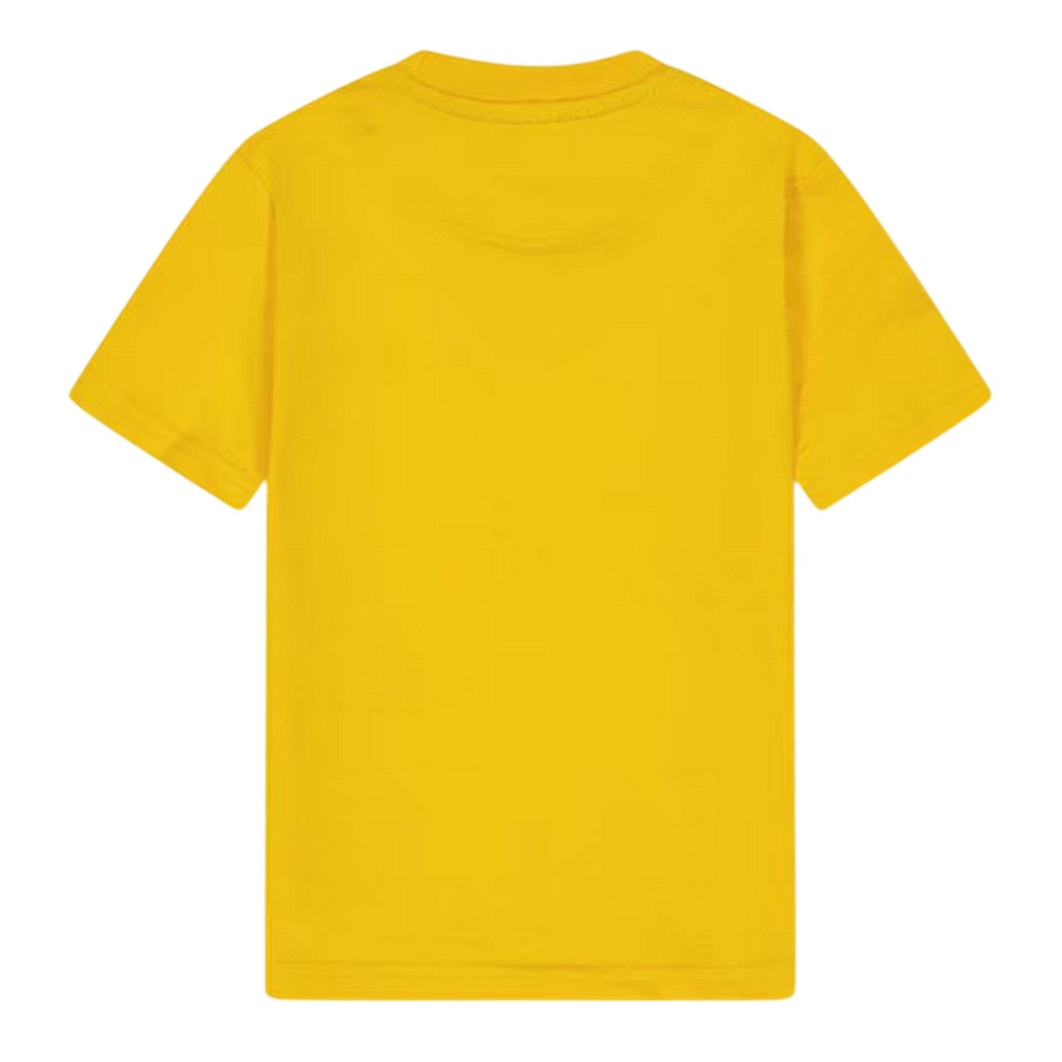 Yellow - Back - Farah Boys Spectra Embroidered Logo T-Shirt