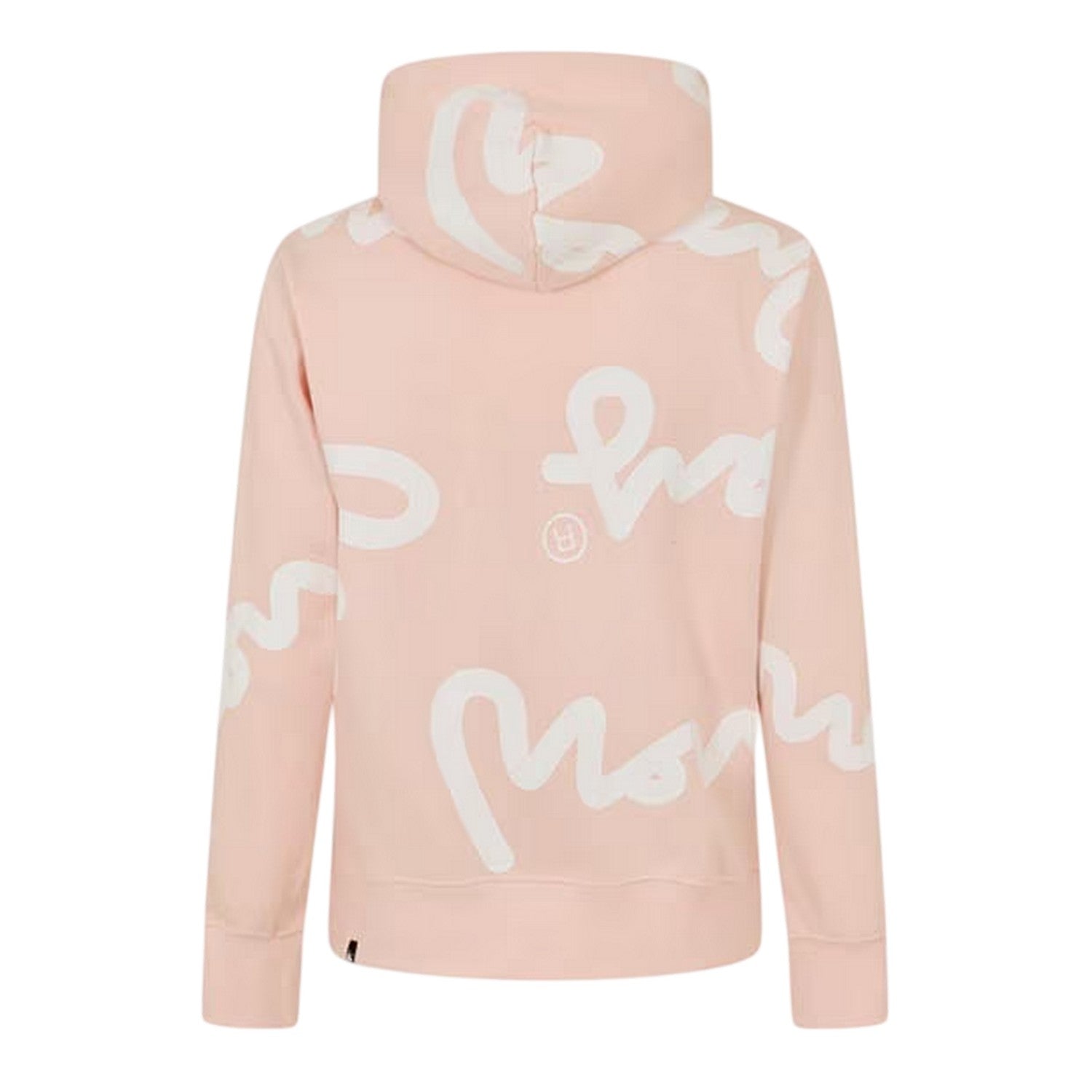 Pink - Back - Money Mens Signature Hoodie