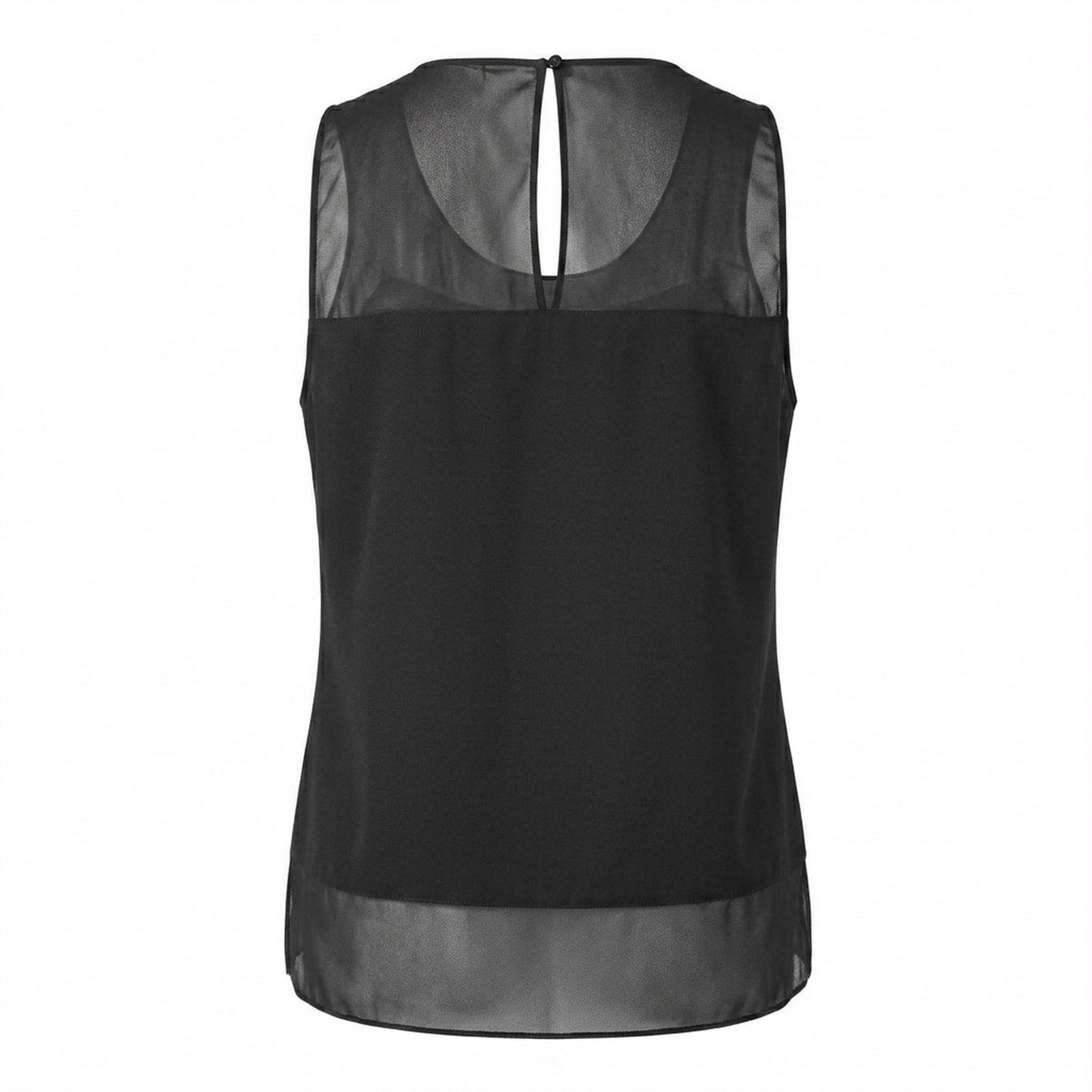 Black - Back - Ted Baker Womens-Ladies Racerback Sleeveless Vest Top