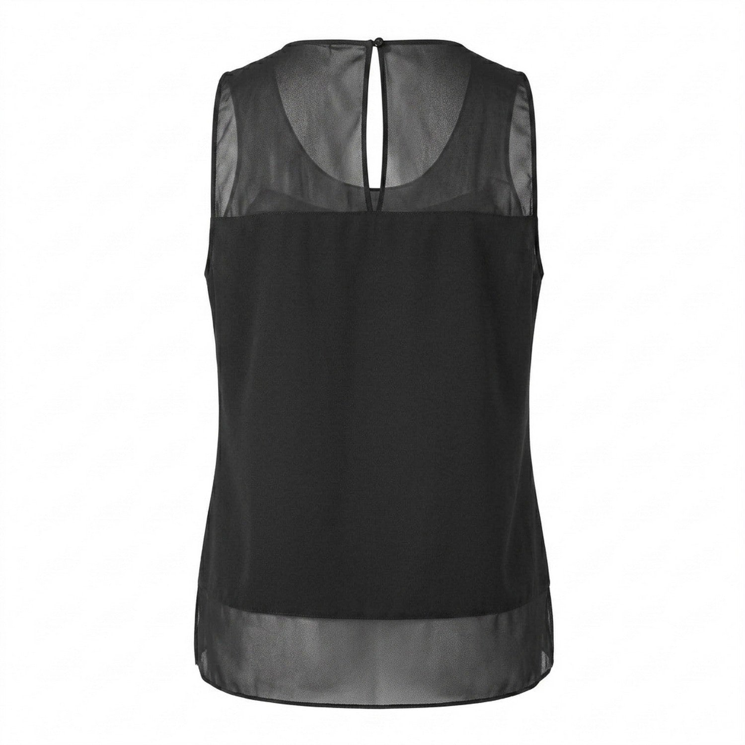 Black - Back - Ted Baker Womens-Ladies Racerback Sleeveless Vest Top