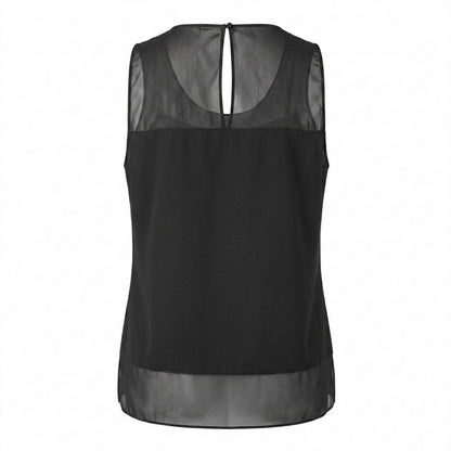 Black - Back - Ted Baker Womens-Ladies Racerback Sleeveless Vest Top