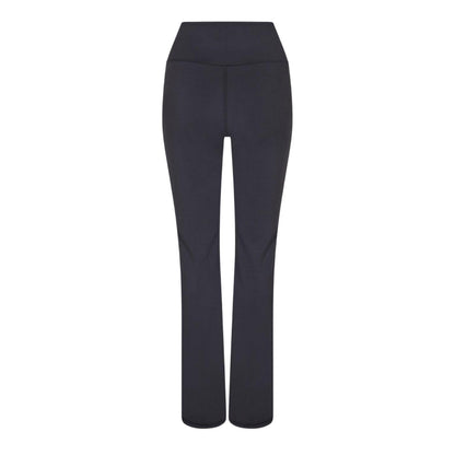 Black - Back - USA Pro Womens-Ladies Flared Leggings