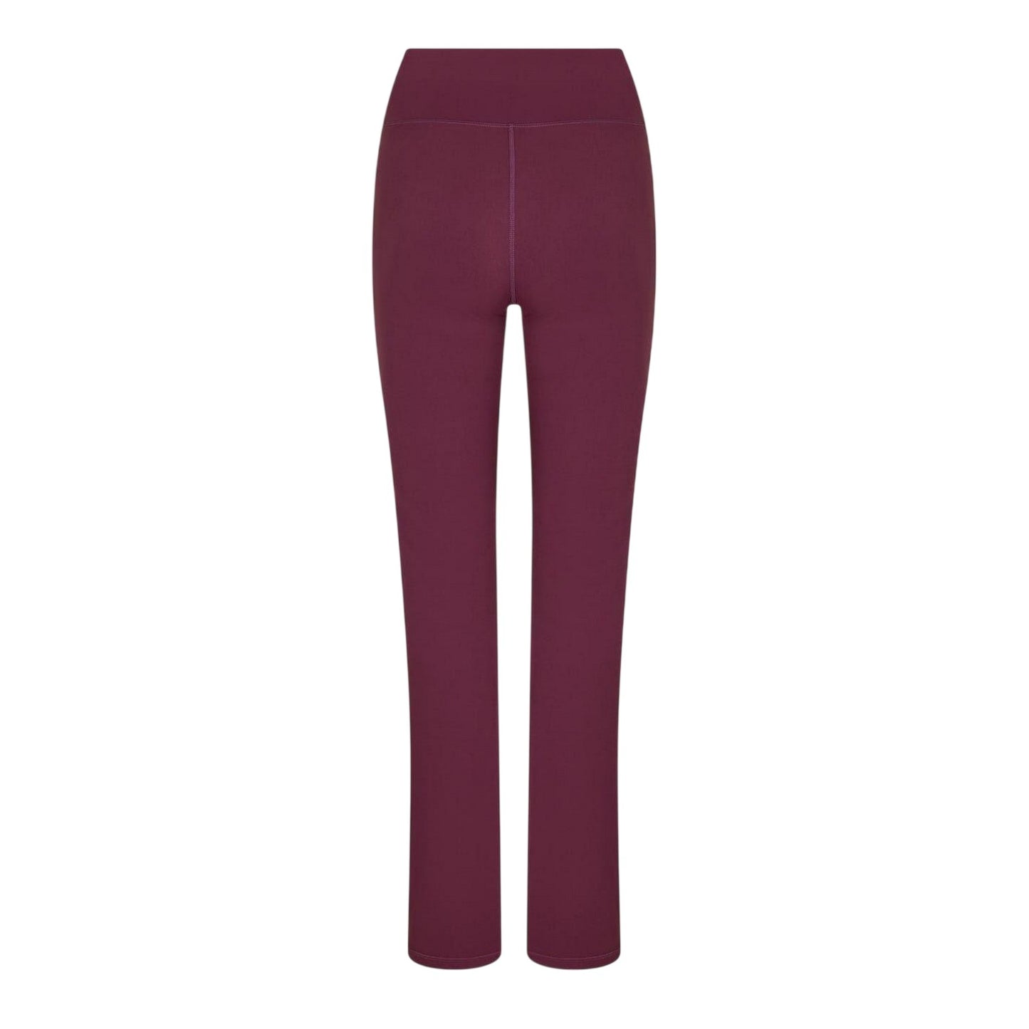 Dark Cherry - Back - USA Pro Womens-Ladies Flared Leggings