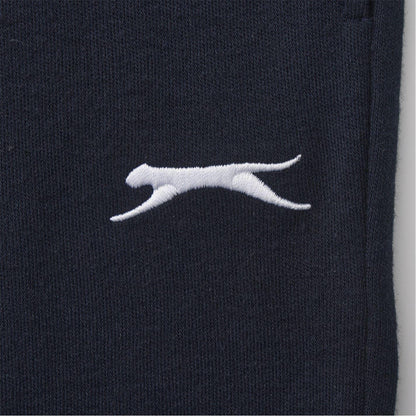 Navy - Lifestyle - Slazenger Womens-Ladies Interlock Jogging Bottoms