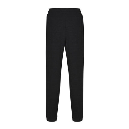 Black - Back - Slazenger Womens-Ladies Interlock Jogging Bottoms