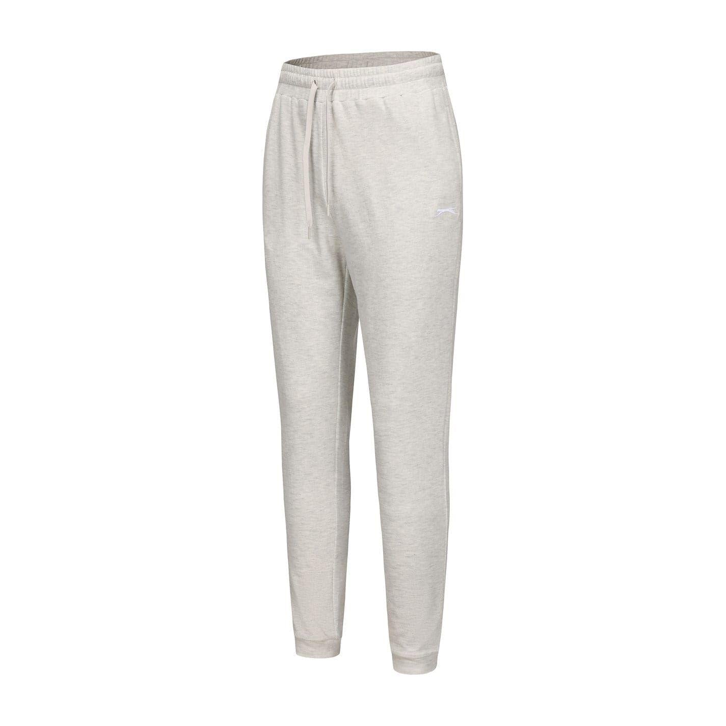 Ice Marl - Side - Slazenger Womens-Ladies Interlock Jogging Bottoms