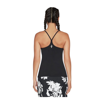 Black - Back - Skechers Womens-Ladies Go Walk Tank Top