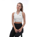 White - Lifestyle - Lacoste Womens-Ladies Polo Sports Bra